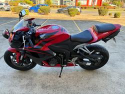 2008 Honda CBR600RR Red