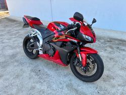 2008 Honda CBR600RR Red