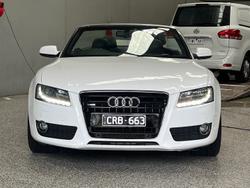 2009 Audi A5 8T MY10 Four Wheel Drive Ibis White