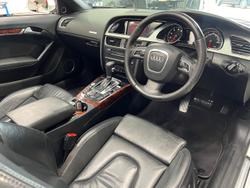 2009 Audi A5 8T MY10 Four Wheel Drive Ibis White