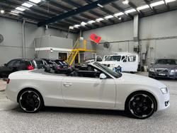 2009 Audi A5 8T MY10 Four Wheel Drive Ibis White