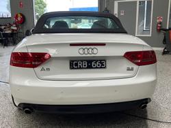 2009 Audi A5 8T MY10 Four Wheel Drive Ibis White