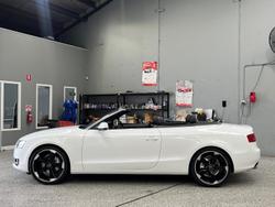 2009 Audi A5 8T MY10 Four Wheel Drive Ibis White