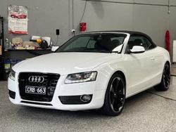 2009 Audi A5 8T MY10 Four Wheel Drive Ibis White