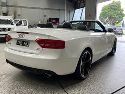 2009 Audi A5 8T MY10 Four Wheel Drive Ibis White