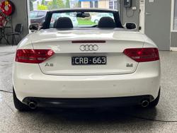 2009 Audi A5 8T MY10 Four Wheel Drive Ibis White