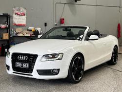 2009 Audi A5 8T MY10 Four Wheel Drive Ibis White