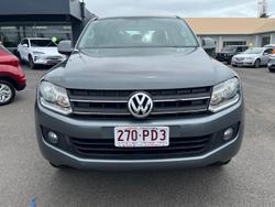 2013 Volkswagen Amarok TDI400 Trendline 2H MY14 4X4 Dual Range Natural Grey