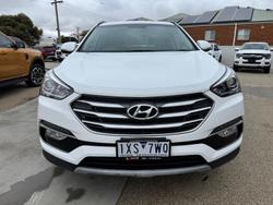 2017 Hyundai Santa Fe Active X DM3 Series II MY17 Pure White
