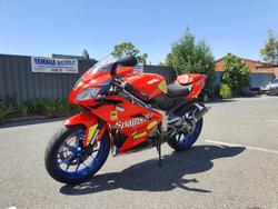 2008 Aprilia RS 125 RS Red