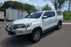 2018 Toyota Hilux SR5 GUN126R 4X4 Dual Range White