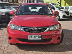 2007 Subaru Impreza R G3 MY08 AWD Red