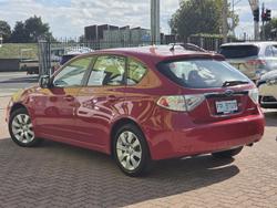 2007 Subaru Impreza R G3 MY08 AWD Red