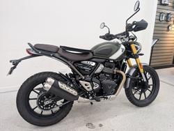 2025 Triumph 2025 Triumph 400CC SCRAMBLER 400 MATT KHAKI GREEN