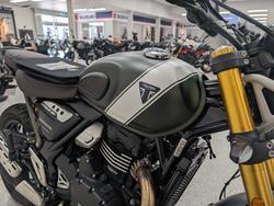 2025 Triumph 2025 Triumph 400CC SCRAMBLER 400 MATT KHAKI GREEN