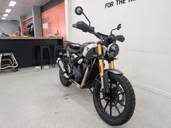 2025 Triumph 2025 Triumph 400CC SCRAMBLER 400 MATT KHAKI GREEN