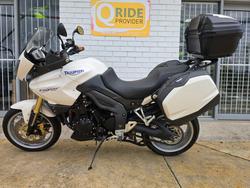 2010 Triumph TIGER 1050 White