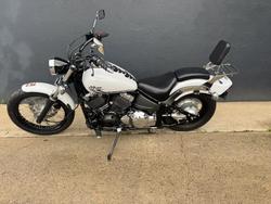 2016 Yamaha XVS650 V-STAR CUSTOM WHITE