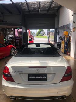 2008 Mercedes-Benz SLK-Class SLK350 R171 MY09 Calcite white