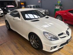 2008 Mercedes-Benz SLK-Class SLK350 R171 MY09 Calcite white