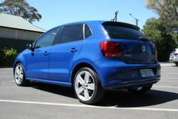 2013 Volkswagen Polo 77TSI Comfortline 6R MY14 Ocean Blue