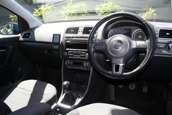 2013 Volkswagen Polo 77TSI Comfortline 6R MY14 Ocean Blue