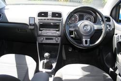 2013 Volkswagen Polo 77TSI Comfortline 6R MY14 Ocean Blue