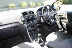 2013 Volkswagen Polo 77TSI Comfortline 6R MY14 Ocean Blue