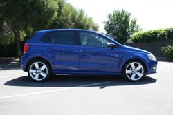 2013 Volkswagen Polo 77TSI Comfortline 6R MY14 Ocean Blue