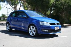 2013 Volkswagen Polo 77TSI Comfortline 6R MY14 Ocean Blue