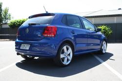 2013 Volkswagen Polo 77TSI Comfortline 6R MY14 Ocean Blue