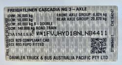 2021 Freightliner Cascadia WHITE