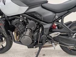 2026 Triumph 2026 Triumph 660CC Trident LAMS White