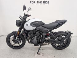2026 Triumph 2026 Triumph 660CC Trident LAMS White