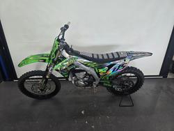 2021 Kawasaki KX450 Green