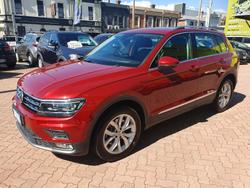 2018 Volkswagen Tiguan 132TSI Comfortline 5N MY18 Four Wheel Drive Ruby Red