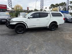 2014 MITSUBISHI TRITON GLX-R (4x4) MN MY15 WHITE