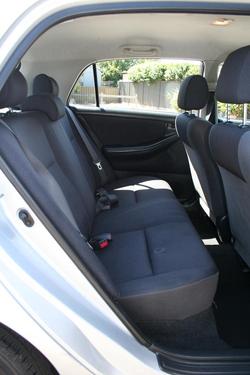 2002 Toyota Corolla Ascent ZZE122R MY03 Sterling Silver