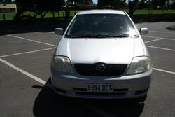 2002 Toyota Corolla Ascent ZZE122R MY03 Sterling Silver