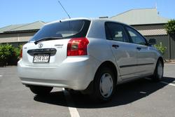 2002 Toyota Corolla Ascent ZZE122R MY03 Sterling Silver