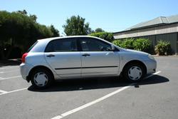 2002 Toyota Corolla Ascent ZZE122R MY03 Sterling Silver