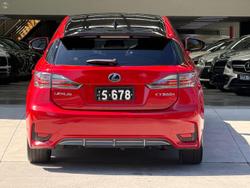 2015 Lexus CT 200h F Sport ZWA10R Caliente