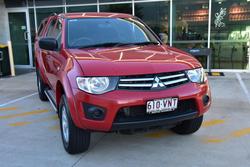 2015 Mitsubishi Triton GLX MN MY15 4X4 Dual Range Red