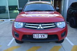 2015 Mitsubishi Triton GLX MN MY15 4X4 Dual Range Red