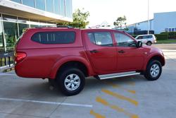 2015 Mitsubishi Triton GLX MN MY15 4X4 Dual Range Red