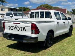 2019 Toyota Hilux Workmate TGN121R 4x2 Glacier White