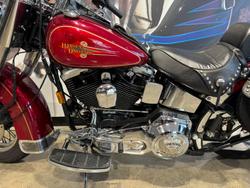 1995 Harley-Davidson Heritage Softail Classic 1340 (FLSTC) Softail Red