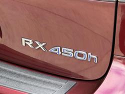 2012 Lexus RX 450h Sports Luxury GYL15R 4X4 On Demand Vermillion