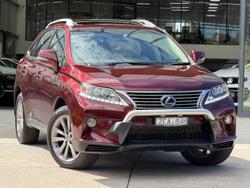 2012 Lexus RX 450h Sports Luxury GYL15R 4X4 On Demand Vermillion