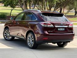 2012 Lexus RX 450h Sports Luxury GYL15R 4X4 On Demand Vermillion